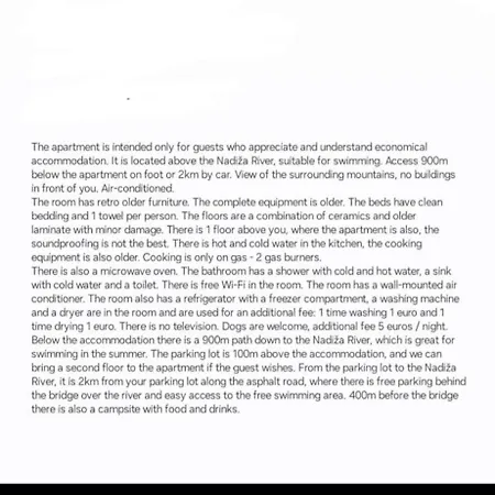 Appartement Apartma Nadiza