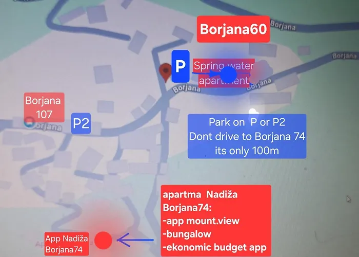 Apartma Nadiza Appartement Borjana